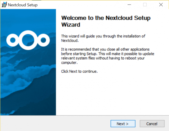 Nextcloud Welcome